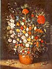 Jan The Elder Brueghel Famous Paintings - Bouquet